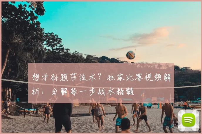 想学孙颖莎技术？独家比赛视频解析，分解每一步战术精髓